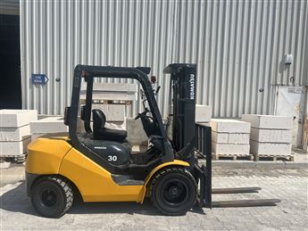 2011 MODEL KOMATSU MARKA FD30HT-17 SERİSİ 3 TON TPX 4.70M ASANSÖRLÜ KOMATSU DİZEL FORKLİFT
