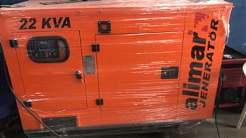 2023 MODEL SIFIR ALİMAR MARKA 22 KVA OTOMATİK KABİNLİ DİZEL JENERATÖR