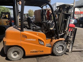 2023 MODEL HANGCHA MARKA 3 TON LİTYUM İON AKÜLÜ TPX 4.5M ASANSÖRLÜ AKÜLÜ FORKLİFT