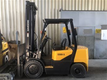 2004 MODEL DEAWOO MARKA D30S-3 SERİSİ 3 TON EURO3 DEAWOO MOTOR STD 4.5M ASANSÖRLÜ DİZEL FORKLİFT