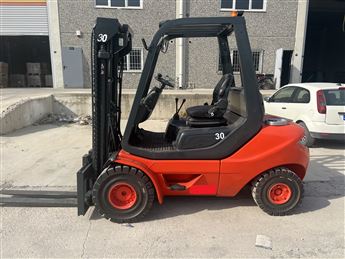 2014 MODEL LİNDE MARKA 3 TON EURO3 MAGİRUS MOTOR TPX 4.70M ASANSÖRLÜ DİZEL FORKLİFT