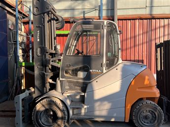 2018 MODEL STİLL MARKA RX60-80 SERİSİ 8 TON TPX 6M ASANSÖRLÜ AKÜLÜ FORKLİFT