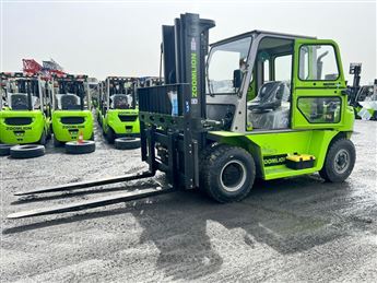 2023 MODEL ZOOMLİON MARKA 7 TON CUMMİNS MOTOR TPX 4.60M ASANSÖRLÜ DİZEL FORKLİFT