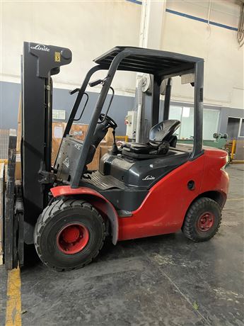 2017 MODEL LİNDE MARKA H30D SERİSİ 3 TON TPX 4.5M ASANSÖRLÜ KUBATO MOTORLU DİZEL FORKLİFT