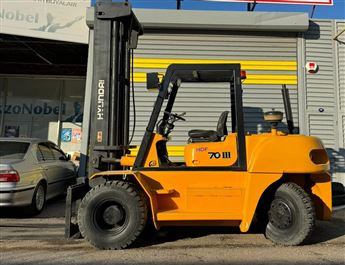 2005 MODEL HYUNDAİ MARKA HDF70 - III SERİSİ 7 TON SDT 4.70M ASANSÖRLÜ DİZEL FORKLİFT