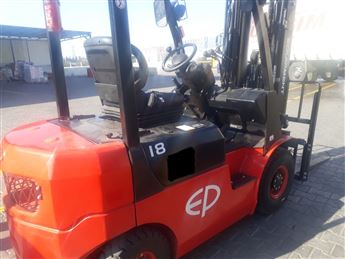 2021 MODEL EP MARKA 1.8 TON MİTSUBİSHİ MOTOR TPX 4.80M ASANSÖRLÜ DİZEL FORKLİFT