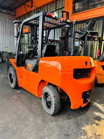 2012 MODEL FEDERAL POWER MARKA 3.5 TON İNGİLİZ PERKİNS MOTOR TPX 4.5M ASANSÖRLÜ DİZEL FORKLİFT