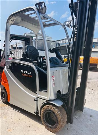 2013 MODEL STİLL MARKA RX20-20P SERİSİ 2 TON 4 TEKER TPX 4.90M ASANSÖRLÜ AKÜLÜ FORKLİFT