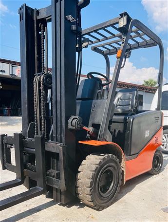 2013 MODEL HANGCHA MARKA 2.5 TON TPX 4.5M ASANSÖRLÜ AKÜLÜ FORKLİFT