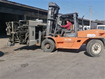 2007 MODEL BAOLİ MARKA CD100 SERİSİ 10 TON ISUZU MOTOR STD 4M ASANSÖRLÜ DİZEL FORKLİFT