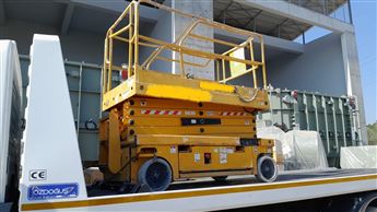 2016 MODEL HAULETTE MARKA 12M ÇALIŞMA YÜKSEKLİĞİNDE AKÜLÜ MAKASLI PLATFORM