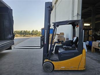 2013 MODEL JUNGHEİNRİCH MARKA 1.6 TON TPX 6M ASANSÖRLÜ AKÜLÜ FORKLİFT