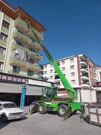 2015 MODEL MERLO MARKA 4521 SERİSİ 4.5 TON KAPASİTELİ 21M TELESKOPİK BOMLU TELEHANDLER