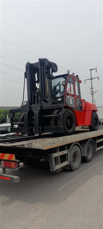 2018 MODEL HANGCHA MARKA 12 TON KAPASİTELİ CUMMİNS MOTORLU TPX 4.5M ASANSÖRLÜ DİZEL FORKLİFT