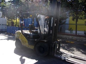 2013 MODEL KOMATSU MARKA 3 TON TPX 6M ASANSÖRLÜ DİZEL FORKLİFT