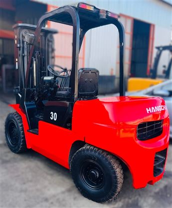 2015 MODEL HANGCHA MARKA 3 TON EURO3 MİTSUBİSHİ S4S MOTOR TPX 4.5M ASANSÖRLÜ DZİEL FORKLİFT