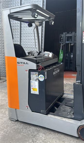 2018 MODEL STİLL MARKA FM-X 17 SERİSİ 1.7 TON TPX 9300 MM ASANSÖRLÜ DAR KORİDOR FORKLİFTİ