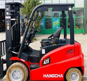 2014 MODEL HANGCHA MARKA 2.5 TON TPX 4.70M ASANSÖRLÜ AKÜLÜ FORKLİFT