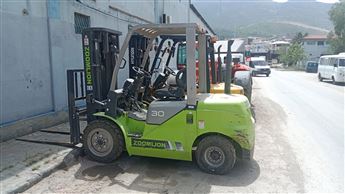 2022 MODEL ZOOMLİON MARKA 3 TON EURO3 ÇİN XİNCHAİ MOTOR TPX 4.5M ASANSÖRLÜ DİZEL FORKLİFT