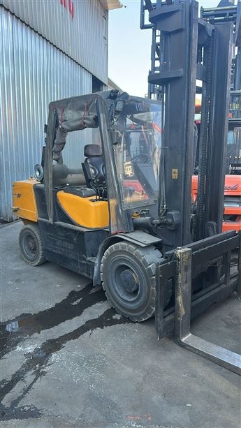 2003 MODEL DAEWOO MARKA 5 TON KAPASİTELİ STD4M ASANSÖRLÜ DİZEL FORKLİFT