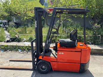 2001 MODEL BOSS MARKA 1.5 TON TPX 4.60M ASANSÖRLÜ AKÜLÜ FORKLİFT