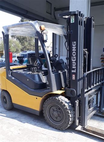 2013 MODEL LUİ GONG 3 TON EURO3 YANMAR MOTOR TPX 4.70M ASANSÖRLÜ DİZEL FORKLİFT