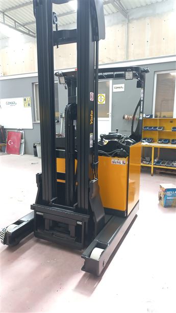 2005 MODEL YALE MARKA R14 SERİSİ 1.4 TON TPX 7.40M ASANSÖRLÜ DAR KORİDOR FORKLİFT