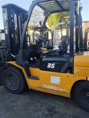 2014 MODEL HANGCHA MARKA 3.5 TON EURO3 JAPON YANMAR MOTOR TPX 4.5M ASANSÖRLÜ DİZEL FORKLİFT