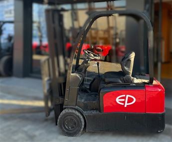 2013 MODEL EP MARKA 1.8 TON TPX 4.80M ASANSÖRLÜ 3 TEKER AKÜLÜ FORKLİFT