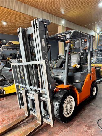 2015 MODEL BAOLİ MARKA 3 TON EURO3 S4S MİTSUBİSHİ MOTOR TPX 4.5M ASANSÖRLÜ DİZEL FORKLİFT