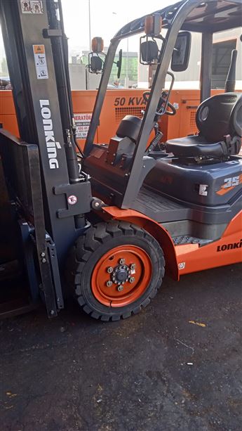 2020 MODEL 3.5 TON EURO3 MİTSUBİSHİ S4S MOTOR TPX 4.80M ASANSÖRLÜ LONKİNG DİZEL FORKLİFT