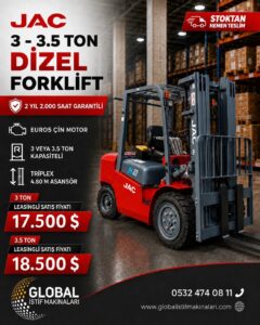 JAC H35 3.5 Ton Dizel Forklift