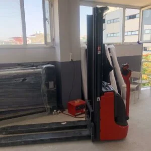 2019 MODEL SIFIR AYARINDA LİNDE MARKA L12 SERİSİ 1.2 TON STD 3.30M ASANSÖRLÜ AKÜLÜ İSTİF MAKİNASI