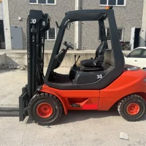 2014 MODEL LİNDE MARKA 3 TON EURO3 MAGİRUS MOTOR TPX 4.70M ASANSÖRLÜ DİZEL FORKLİFT