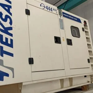 2018 MODEL 27 KVA TEKSAN MARKA FRANSIZ BAUDUİN MOTOR OTOMATİK KABİNLİ DİZEL JENERATÖR