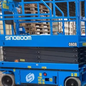 2023 MODEL SIFIR SINEBOOM MARKA 0808 SERİSİ 10M ÇALIŞMA YÜKSEKLİĞİNDE AKÜLÜ MAKASLI PLATFORM