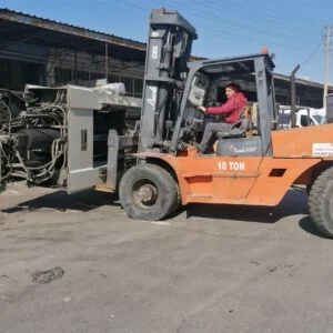2007 MODEL BAOLİ MARKA CD100 SERİSİ 10 TON ISUZU MOTOR STD 4M ASANSÖRLÜ DİZEL FORKLİFT