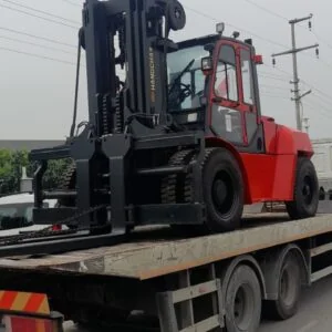 2018 MODEL HANGCHA MARKA 12 TON KAPASİTELİ CUMMİNS MOTORLU TPX 4.5M ASANSÖRLÜ DİZEL FORKLİFT
