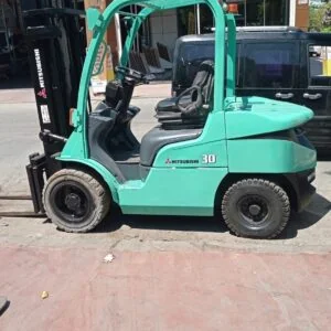 2005 MODEL MİTSUBİSHİ MARKA 3 TON ORJİNAL MOTOR TPX 7M ASANSÖRLÜ DİZEL FORKLİFT