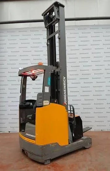 2015 MODEL JUNGHEİNRİCH MARKA ETV214 SERİSİ 1.4 TON TPX 7100 MM ASANSÖRLÜ DAR KORİDOR FORKLİFT