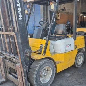 2002 MODEL HALLA MARKA 3 TON KOMATSU MOTOR DUBLEKS 3.30M ASANSÖRLÜ DİZEL FORKLİFT
