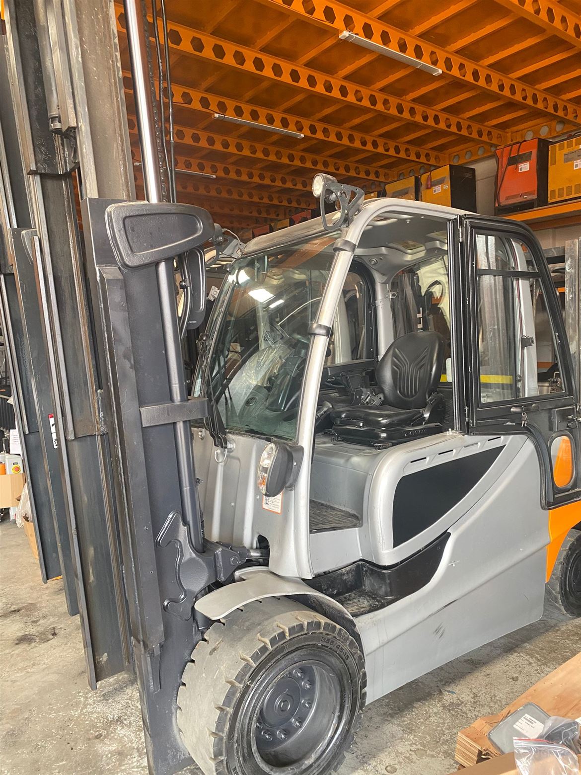 2016 MODEL STİLL MARKA 5 TON AKÜLÜ TPX 4.90M ASANSÖRLÜ AKÜLÜ FORKLİFT