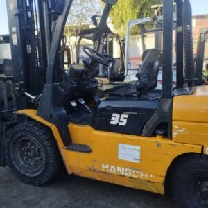 2014 MODEL HANGCHA MARKA 3.5 TON EURO3 JAPON YANMAR MOTOR TPX 4.5M ASANSÖRLÜ DİZEL FORKLİFT