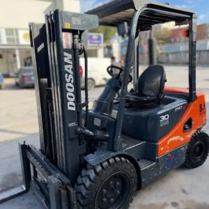 2007 MODEL DAEWOO MARKA 3 TON PRO5 SERİSİ EURO3 CUMMİNS MOTOR TPX 4.5M ASANSÖRLÜ DİZEL FORKLİFT