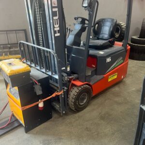 2021 MODEL 1.6 TON KAPASİTELİ HELİ MARKA TPX 6.5M ASANSÖRLÜ 524 SAATTE TRAKSİYONEL AKÜLÜ FORKLİFT