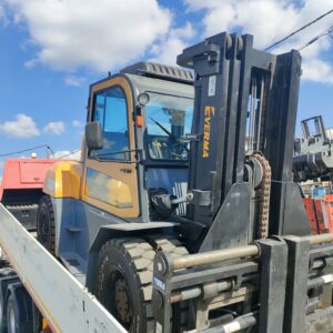 2023 MODEL EVERMA MARKA 10 TON KAPASİTELİ CUMMİNS MOTORLU TPX 4.5M ASANSÖRLÜ AĞIR HİZMET TİPİ DİZEL FORKLİFT