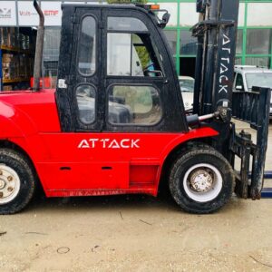 2016 MODEL ATTACK MARKA 7 TON KAPASİTELİ JAPON MİTSUBİSHİ MOTORLU STD 4M ASANSÖRLÜ DİZEL FORKLİFT