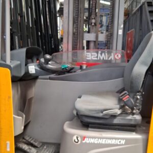 2018 MODEL JUNGHEİNRİCH MARKA ETV216 SERİSİ 1.6 TON KAPASİTELİ TPX 9.20M ASANSÖRLÜ DAR KORİDOR FORKLİFT