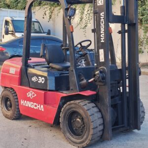2015 MODEL HANGCHA MARKA 3 TON KAPASİTELİ EURO3 JAPON MİTSUBİSHİ S4S MOTOR TPX 4.5M ASANSÖRLÜ DİZEL FORKLİFT