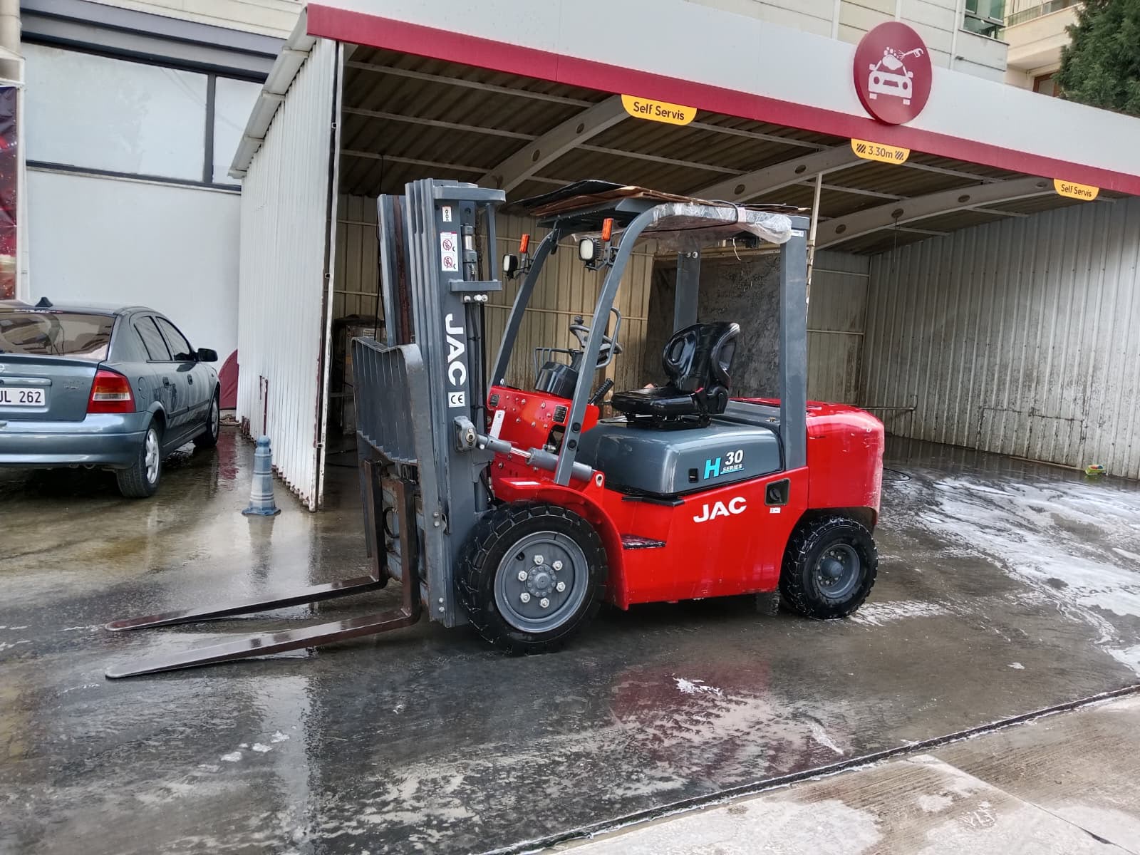 2025 MODEL JAC MARKA 3 TON KAPASİTELİ EURO5 ÇİN XİNCHAİ MOTOR TPX 4.5M ASANSÖRLÜ 800 ÇALIŞMA SAATİNDE DİZEL FORKLİFT